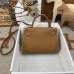 HERMES MINI KELLY 2, 19CM WITH SILVER HARDWARE (BEST QUALITY REPLICA)