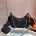 Prada 1BH204 nylon Hobo 23X17X6.5cm