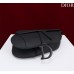 Dior saddle 25.5*20*6.5cm so black leather