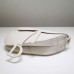 Dior saddle 25.5*20*6.5cm so white leather