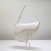 Dior saddle 25.5*20*6.5cm so white leather