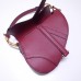 Dior saddle 25.5*20*6.5cm gold red leather