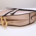 Dior saddle 25.5*20*6.5cm gold with gold hardware leather