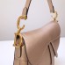 Dior saddle 25.5*20*6.5cm gold with gold hardware leather