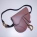 Dior saddle 25.5*20*6.5cm silver black leather