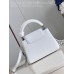 Louis Vuitton M48865 Capucines BB size:21x14x8cm  white