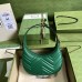 Gucci green bag 21x11x5cm 699514  moon bag