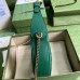 Gucci green bag 21x11x5cm 699514  moon bag