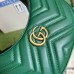 Gucci green bag 21x11x5cm 699514  moon bag