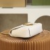 Gucci GG Marmont 22*13*6cm white gold