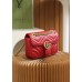 Gucci GG Marmont 22*13*6cm red gold