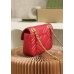 Gucci GG Marmont 22*13*6cm red gold