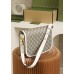 Gucci Horsebit 1955 25*18*8cm monogram white