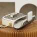 Gucci Horsebit 1955 20.5*14.5*5cm monogram white