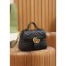 Gucci GG Marmont Mini 21*15.5*8cm black gold