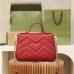 Gucci GG Marmont 27*19*10.5cm red  gold