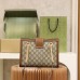 Gucci Padlock 26*18*10cm brown gold