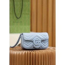 Gucci GG Marmont so blue 16.5*10*5cm