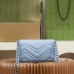 Gucci GG Marmont so blue 16.5*10*5cm