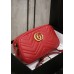 Gucci GG Marmont 24*13*7cm red gold camera bag