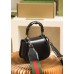 Gucci Mini Bambo 17*12*7cm black leather