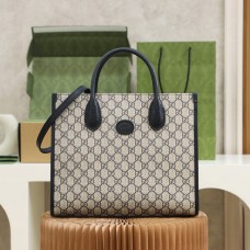 Gucci GG tote 31*26*14cm black monogram