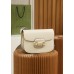 Gucci Horsebit 1955 25*18*8cm white leather