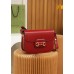 Gucci Horsebit 1955 25*18*8cm red leather