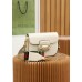 Gucci Horsebit 1955  white leather 20.6*14.4*5.1cm