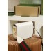 Gucci Horsebit 1955  white leather 20.6*14.4*5.1cm