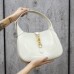 Gucci Jackie 1961 27.5*19*4cm white leather