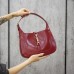 Gucci Jackie 1961 27.5*19*4cm red leather