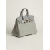 Hermes birkin 25cm crocodile leather grey