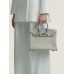 Hermes birkin 25cm crocodile leather grey