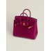 Hermes birkin 25cm  leather red crocodile