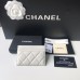 Chanel wallet card holder  AP2167 11×7×1cm white