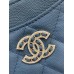 Chanel wallet 11-9.5-1.5cm blue