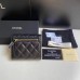 Chanel  wallet 10*11cm black