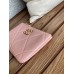 Chanel wallet pink bag 20x12.2x1cm