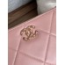 Chanel wallet pink bag 20x12.2x1cm