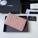 Chanel wallet pink bag 20x12.2x1cm