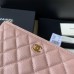 Chanel wallet pink bag 20x12.2x1cm