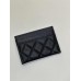 Chanel wallet card holder  black caviar