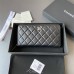 Chanel wallet w19.5×h10.5×d2cm black