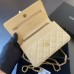 Chanel WOC w19.5×h10.5×d2cm beige WOC 