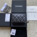 Chanel wallet black W11×H7.5×2cm