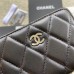 Chanel wallet black W11×H7.5×2cm