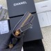 Chanel wallet black lambskin W11×H7.5×2cm