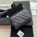 Chanel wallet black w15×h10×d2.5 lambskin