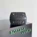 BV  intrecciato nappa lambskin 17*13.5*5cm black